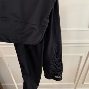 Black Ballerina Capri leggings